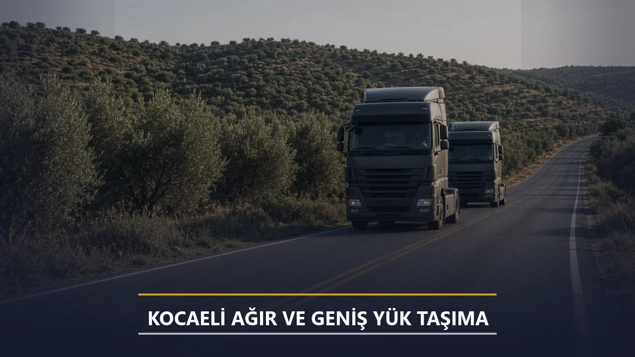 Kocaeli Lowbed Taşımacılık Teslim
